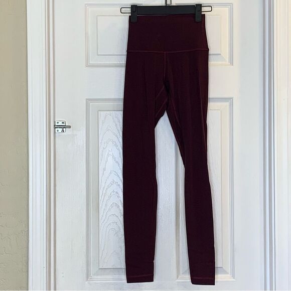 Lululemon Align High-Rise Pant 28" Garnet Size 0 - Picture 1 of 9